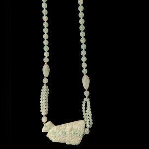 SOLD  Jade Beaded Necklace